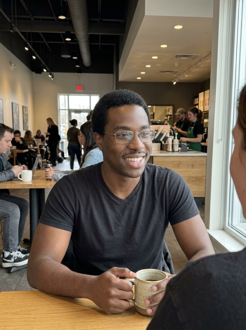 Coffee shop portrait